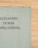 Emma Lyonna I. - Alexandre Dumas