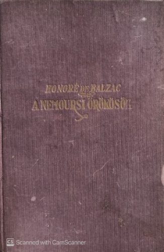 A nemoursi örökösök - Honoré de Balzac