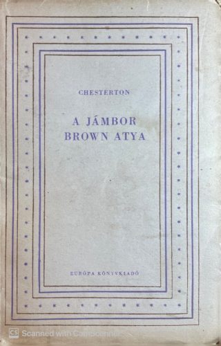 A jámbor Brown atya - Chesterton