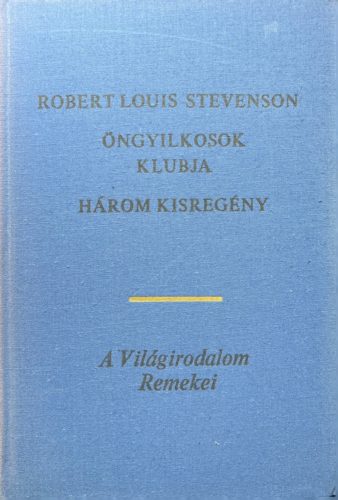 Öngyilkosok klubja - Robert Louis Stevenson