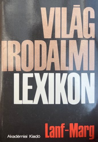 Világirodalmi Lexikon 7. (töredék) - Király István