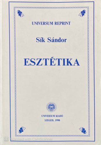 Esztétika - Sík Sándor