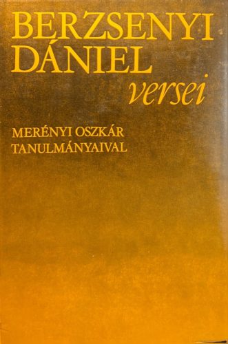 Berzsenyi Dániel versei - Berzsenyi Dániel, Merényi Oszkár