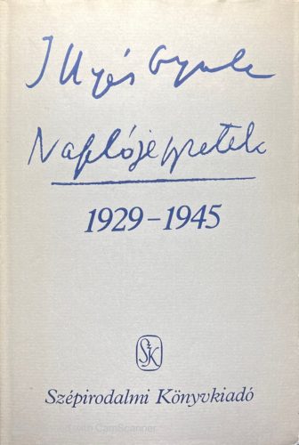Naplójegyzetek 1929-1945 - Illyés Gyula